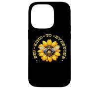 Carcasa para iPhone 14 Pro Vintage Retro Save The Bees Honeybee Bee Kind to Everyone