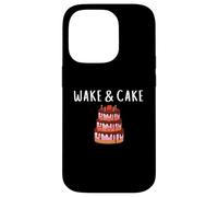 Carcasa para iPhone 14 Pro Wake & Cake Costume Funny Cake Baker Decorator Meme Costume