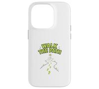 Carcasa para iPhone 14 Pro Walk The Path Diseño de motivación de Viaje Personal
