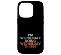 Carcasa para iPhone 14 Pro Wednesday Name Wednesday Personalized Name First Given