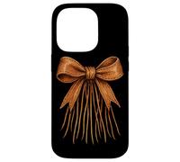 Carcasa para iPhone 14 Pro Western Bow Cowgirl Rodeo Wild West Country Concierto Cowboy