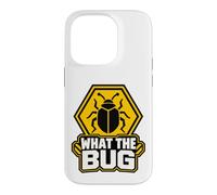 Carcasa para iPhone 14 Pro What The Bug Catcher Warning Funny Entomology Insect Catch