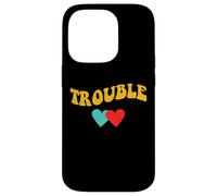 Carcasa para iPhone 14 Pro Where i go Trouble Follows Couple