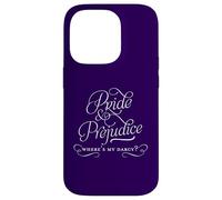 Carcasa para iPhone 14 Pro Where's My Darcy? Jane Austen/Orgullo y prejuicio