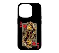 Carcasa para iPhone 14 Pro Whimsical Queen Bee - Juego de Cartas con corazón