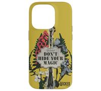 Carcasa para iPhone 14 Pro Wicked Don’t Hide Your Magic Floral Broom