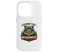 Carcasa para iPhone 14 Pro Wilderness Bear Design Camping Naturaleza Senderista