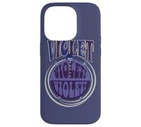 Carcasa para iPhone 14 Pro Willy Wonka and The Chocolate Factory Violet Logo