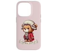 Carcasa para iPhone 14 Pro Wolgang Amadeus Mozart Osito de Peluche música clásica