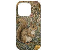Carcasa para iPhone 14 Pro Woodland Squirrel Cottagecore Estilo Libro de Cuentos
