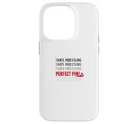 Carcasa para iPhone 14 Pro Wrestling Love Ironic Cita Hobby Sports