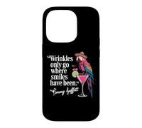 Carcasa para iPhone 14 Pro Wrinkles Only Go Where Smiles Have Been Cute Parrot Mexican