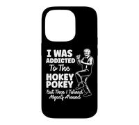 Carcasa para iPhone 14 Pro Yo era Adicto a la Broma de Juego de Palabras de papá Divertido de Hokey Pokey