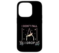 Carcasa para iPhone 14 Pro Yoga aéreo I Don't Fall I Drop Fly, Aerial Silks Aerialist