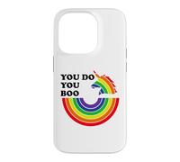 Carcasa para iPhone 14 Pro You Do You Boo Unicorn Rainbow Pride LBGT Gay Pride LGBTQ