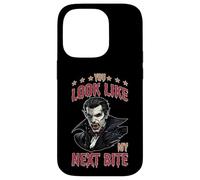 Carcasa para iPhone 14 Pro You Look Like My Next Bite Vampire Flirt Party -
