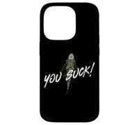 Carcasa para iPhone 14 Pro You Suck - Plecostomus Catfish Keeper Pleco Sucker Fish Fish