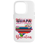 Carcasa para iPhone 14 Pro Yucatán México Souvenir Mexicana Guapa Bonita Chingona