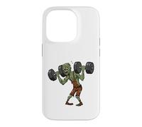 Carcasa para iPhone 14 Pro Zombie Halterofilia Muertos vivientes Gimnasio Entren