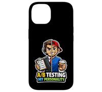 Carcasa para iPhone 14 Probando A/B mi Personalidad, Divertida comercializadora Digital