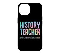 Carcasa para iPhone 14 Profesor de Historia Enseñar Motivar Amor Inspirar Enseñanza Lema