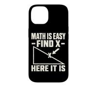 Carcasa para iPhone 14 Profesor de Matemáticas Geometría Find X Aula Humor