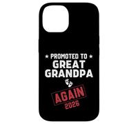 Carcasa para iPhone 14 Promoted To Great Grandpa Again 2026 Great Grandpa To Be