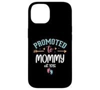Carcasa para iPhone 14 Promoted to Mommy 2026 Mom EST 2026 First Time Mother to Be