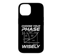 Carcasa para iPhone 14 Punto Triple Diagrama de Fase Nerd Termodinámica