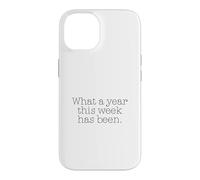 Carcasa para iPhone 14 Qué año Esta Semana ha Sido Gracioso Decir