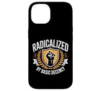Carcasa para iPhone 14 Radicalized by Basic Decency Justicia Social