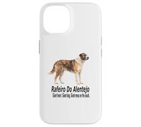 Carcasa para iPhone 14 Rafeiro Do Alentejo Perro Gigante Corazón Gigante Perro Divertido Mascota