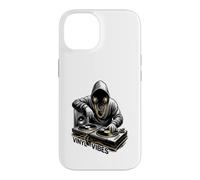Carcasa para iPhone 14 Rap Vinyl Vibes Hip Hop DJ