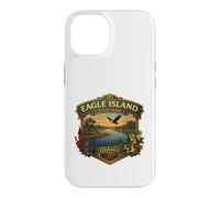 Carcasa para iPhone 14 Recuerdo gráfico de Eagle Island State Park Idaho