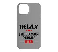Carcasa para iPhone 14 Regalo Licencia de Conducir Código de Carretera Humor