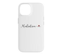 Carcasa para iPhone 14 Regalo tipográfico manuscrito Lindo mediación