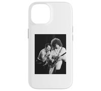 Carcasa para iPhone 14 Reina Brian May Freddie Mercury The Works Tour 1984