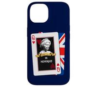 Carcasa para iPhone 14 Reina Elizabeth II - Tarjeta de Juego (Memoriam skat Royal, Reino Unido)