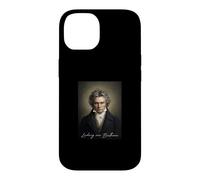 Carcasa para iPhone 14 Retrato de Ludwig Van Beethoven