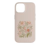 Carcasa para iPhone 14 Retro Animal Print Wildflower Flowers Boho Floral Aesthetic