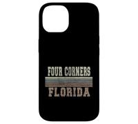 Carcasa para iPhone 14 Retro Four Corners Florida