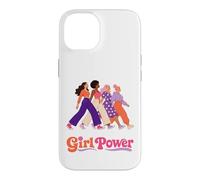 Carcasa para iPhone 14 Retro Girl Power Pink Diverse Women Inclusion Groovy 70s