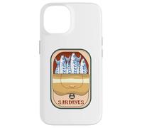 Carcasa para iPhone 14 Retro Graphic Sardines Tinned Fish for Men and Women