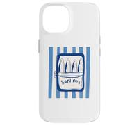 Carcasa para iPhone 14 Retro Graphic Sardines Tinned Fish for Men and Women