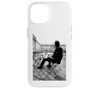 Carcasa para iPhone 14 Richard Hawley de pie en el Borde del Cielo por Andy Willsher