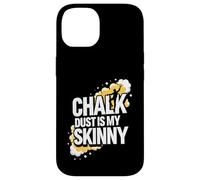 Carcasa para iPhone 14 Rock Climbing Bouldering Chalk Dust Is My Skinny