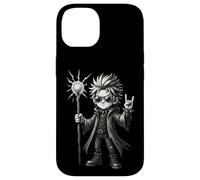 Carcasa para iPhone 14 Rock Music Goth Punk Mago Kid Magic Funny Design