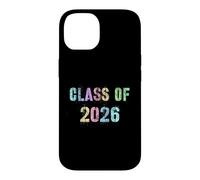 Carcasa para iPhone 14 Rock Stars Class of 2026 Graduación Almost There Seniors