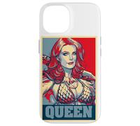 Carcasa para iPhone 14 Rojo Sonja Frank Cho Propaganda Icono Redhead Cruzada Queens
