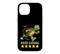 Carcasa para iPhone 14 Running Turtle Keep on Going 5 Estrellas